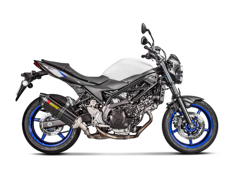 Akrapovic Slip-On Line (Carbon) for '16 -'25 Suzuki SV 650