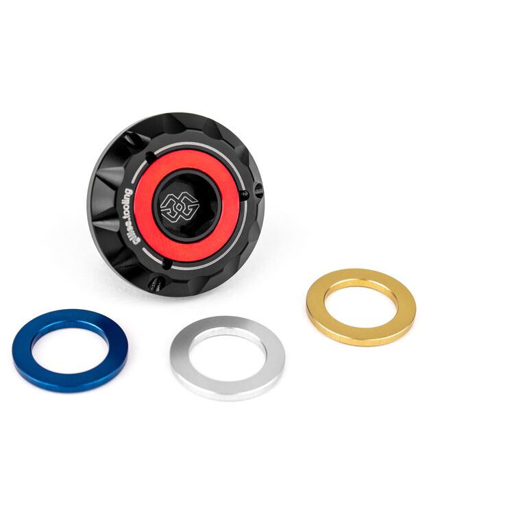 Gilles Oil Filler Cap - Black - M24 x 2.0  BMW