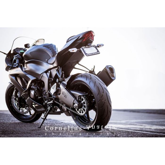 KAWASAKI NINJA ZX-6R  636  ('13-'24) SnakeSkin Tank Grips. Three Piece Set