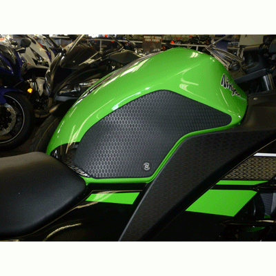 KAWASAKI Ninja 300  ('13-'24) Snake Skin Tank Grips: Free Center Tank Protector Included