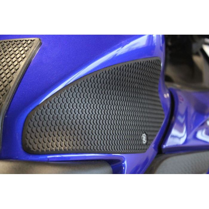 Yamaha R3 ('19-'24) Snake Skin Tank Grips: Free Center Tank Protector Included