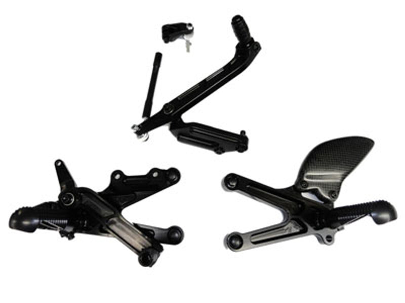 Graves Motorsports Yamaha R6 WORKS Rearsets Fixed '08 -'22 Yamaha R6