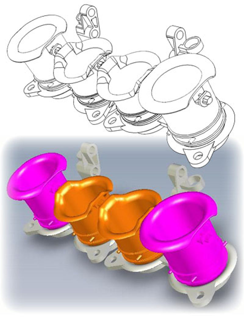 Graves Motorsports Yamaha R6 WORKS Velocity Stacks '08 -'22 Yamaha R6