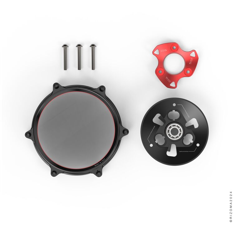 Rizoma Transparent Clutch Cover Ducati Panigale 899 / 959 / 1199 / V2 / Streetfighter V2