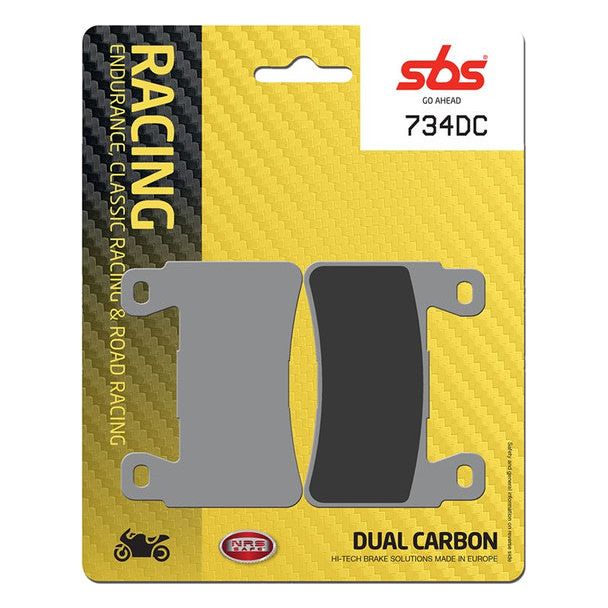 SBS Dual Carbon 734DC Racing Brake Pads
