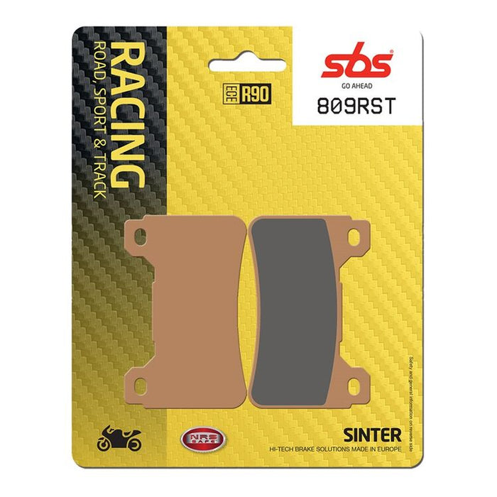 SBS RST 809 Brake Pads '06 - '18 HONDA CBR 600/1000RR (SEE FITMENT BELOW)