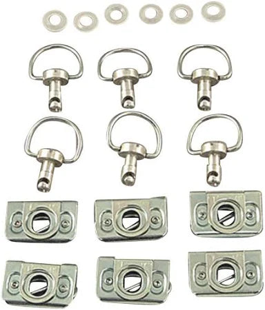 Dzus Fasteners (Clip Type) 6 pack