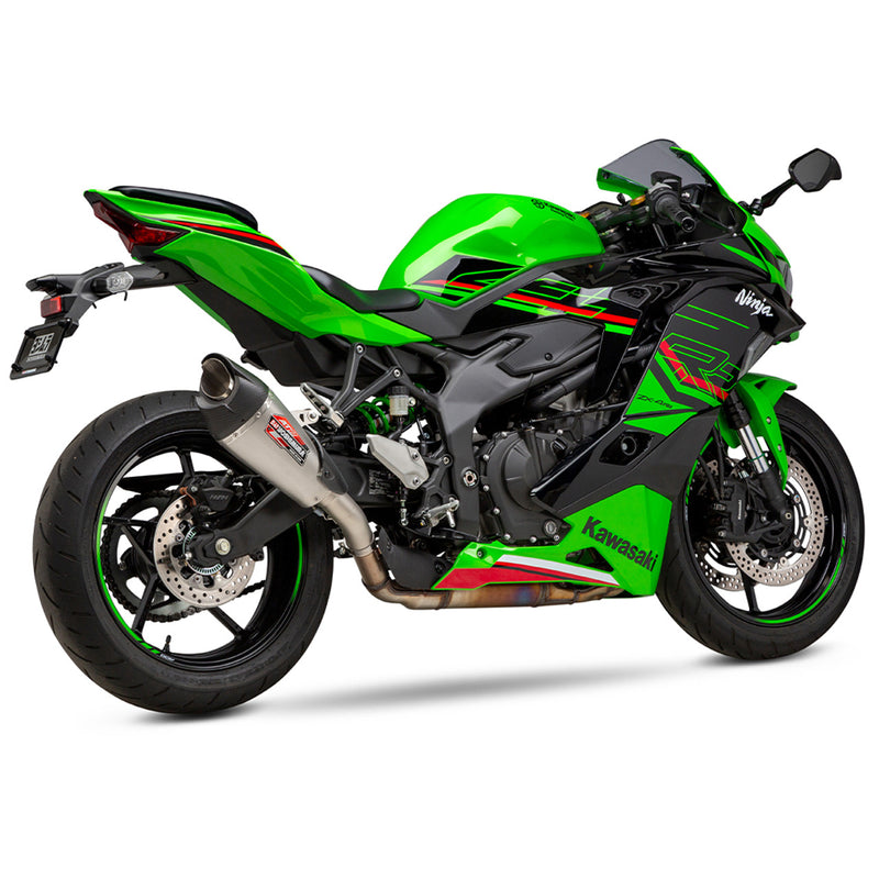 Kawasaki ZX4RR '23-'24, modelo SLIP-ON (SS-SS-CF)