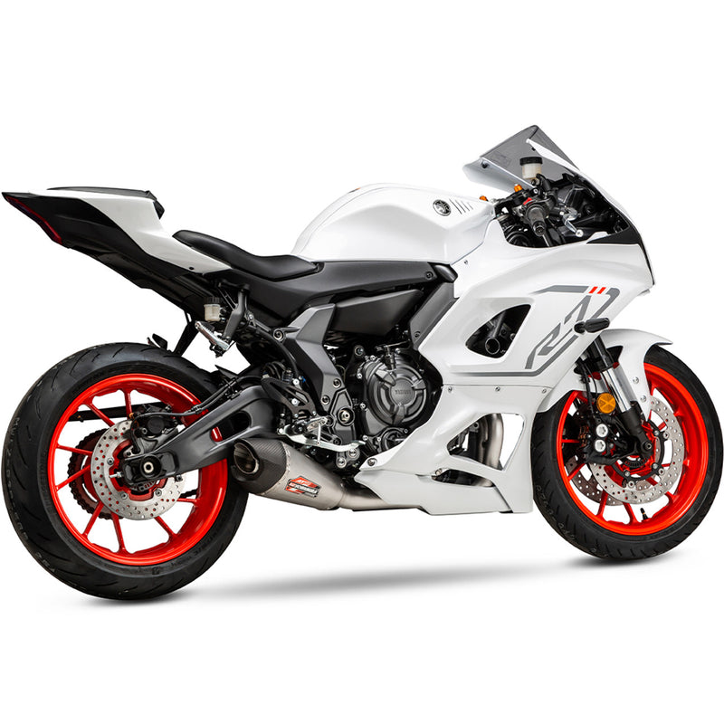 Yoshimura AT2 SLIP-ON (SS-SS-CF) '22-'24 Yamaha R7