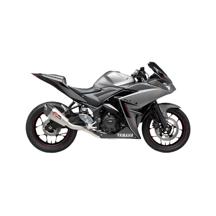 SISTEMA COMPLETO AT2 RACE WORKS (SS/SS/CF) Yamaha R3 '15-'24 / MT-03 '20-'24