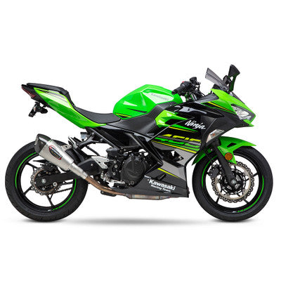 Kawasaki Ninja 400 '18-'24, modelo SLIP-ON (SS-SS-CF) de RACE ALPHA-T WORKS
