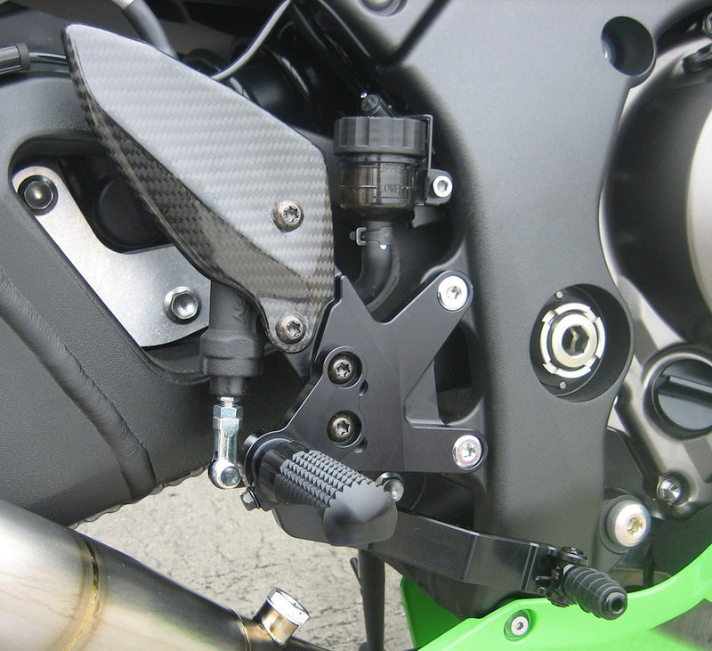 Graves Motorsports '16 -'20 Kawasaki ZX-10 Adjustable Rearsets