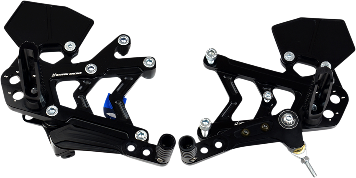 DRIVEN RACING TT Rearset - '13-'18 KAWASAKI ZX6R