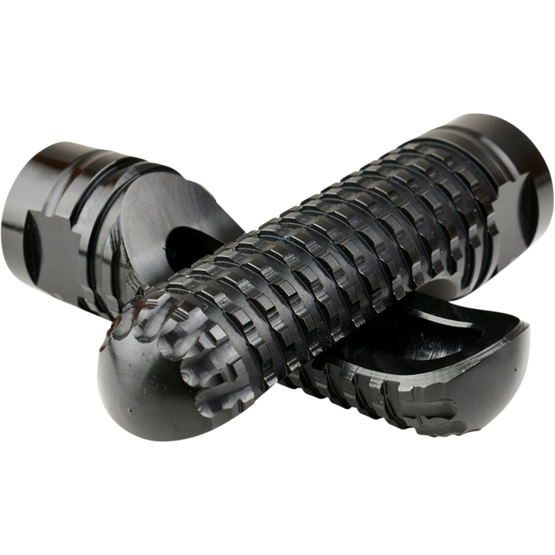 DRIVEN RACING TT Rearset Footpeg - Aluminum - Black