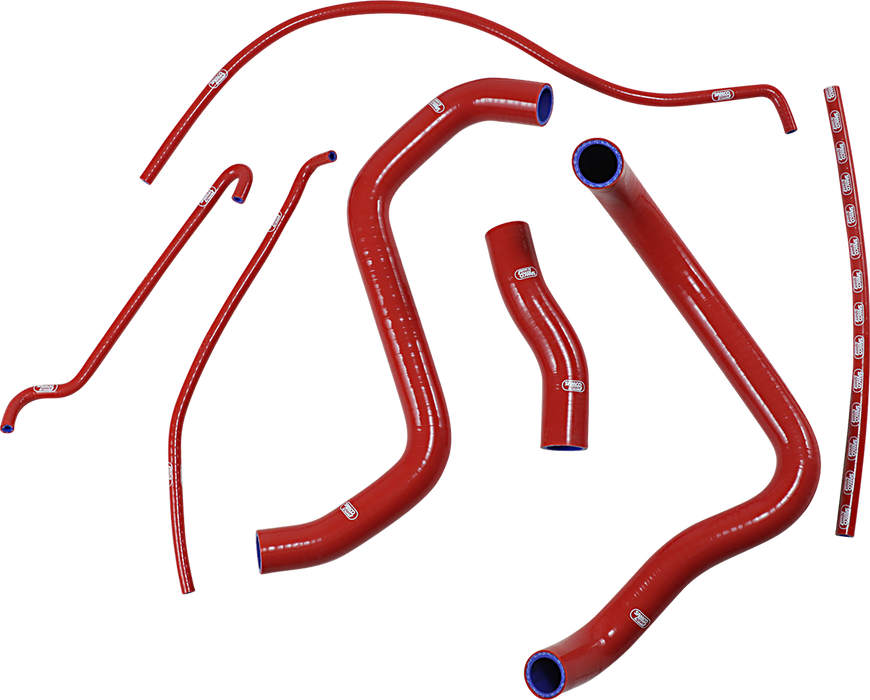 SAMCO SPORT Radiator Hose Kit - Red - '08-'22 Suzuki GSX 1300 R Hayabusa - (SUZ-35RD)