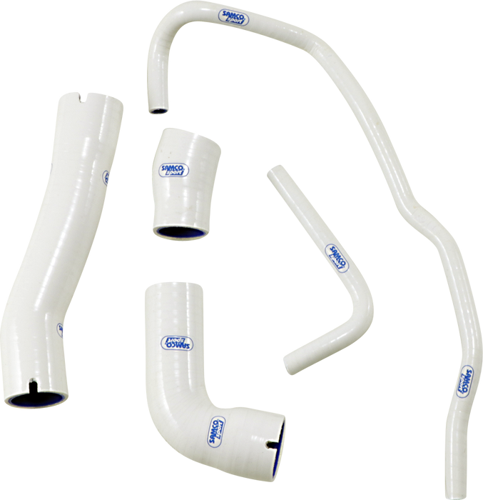 SAMCO SPORT Radiator Hose Kit - White -'19-'22 BMW S1000R -  (BMW-9WT)