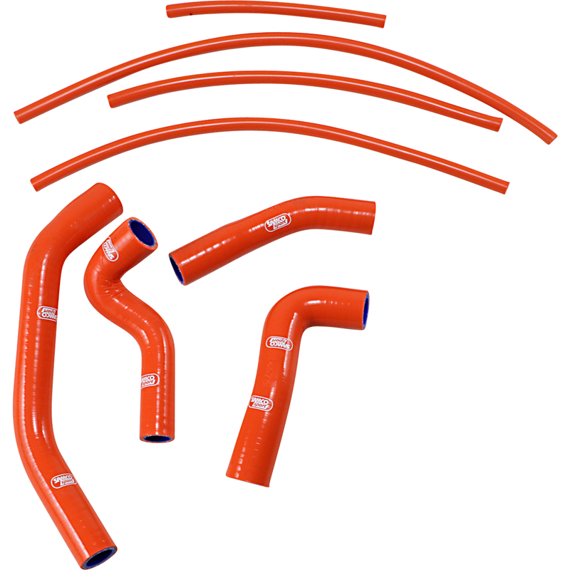 SAMCO SPORT Radiator Hose Kit - Orange - '14-'20 KTM RC390 - (KTM-77ORG)