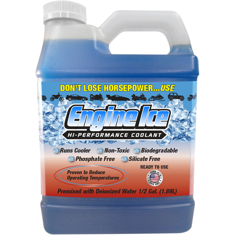 Engineice Premixed Motorcycle Coolant - 64 U.S. fl oz. 10850