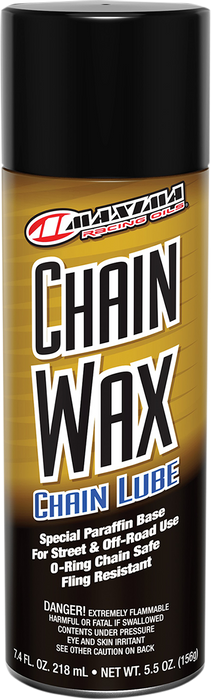 MAXIMA RACING OIL Chain Wax Lube - 5.5 oz. net wt. - Aerosol 74908-N