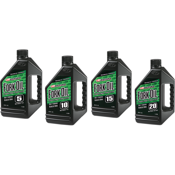 Aceite para horquillas MAXIMA RACING OIL - 10 wt - 16 fl oz. de EE. UU. 55916