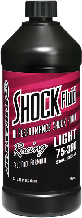 MAXIMA RACING OIL Racing Shock Fluid - Light - 1 U.S. quart 58901L