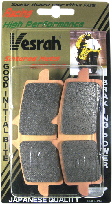 VESRAH RJL Racing Brake Pad SUZUKI/KTM/TRIUMPH VD-9031RJL (SEE FITMENT BELOW)