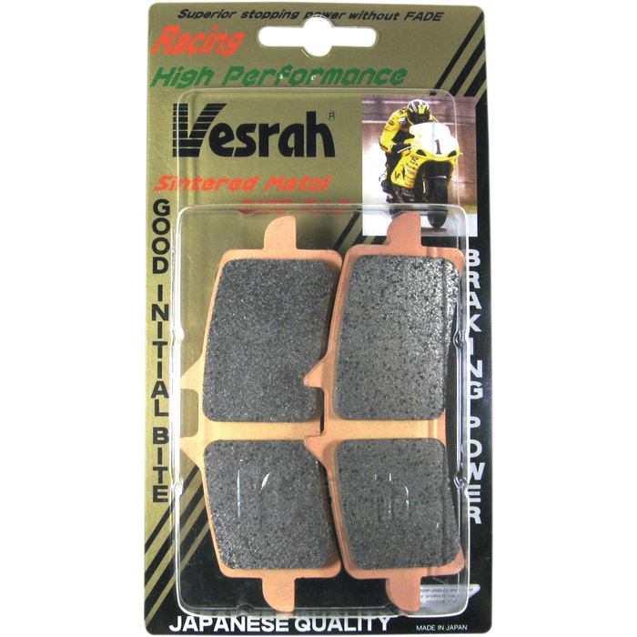 VESRAH RJL Racing Brake Pad SUZUKI/KTM/TRIUMPH VD-9031RJL (SEE FITMENT BELOW)