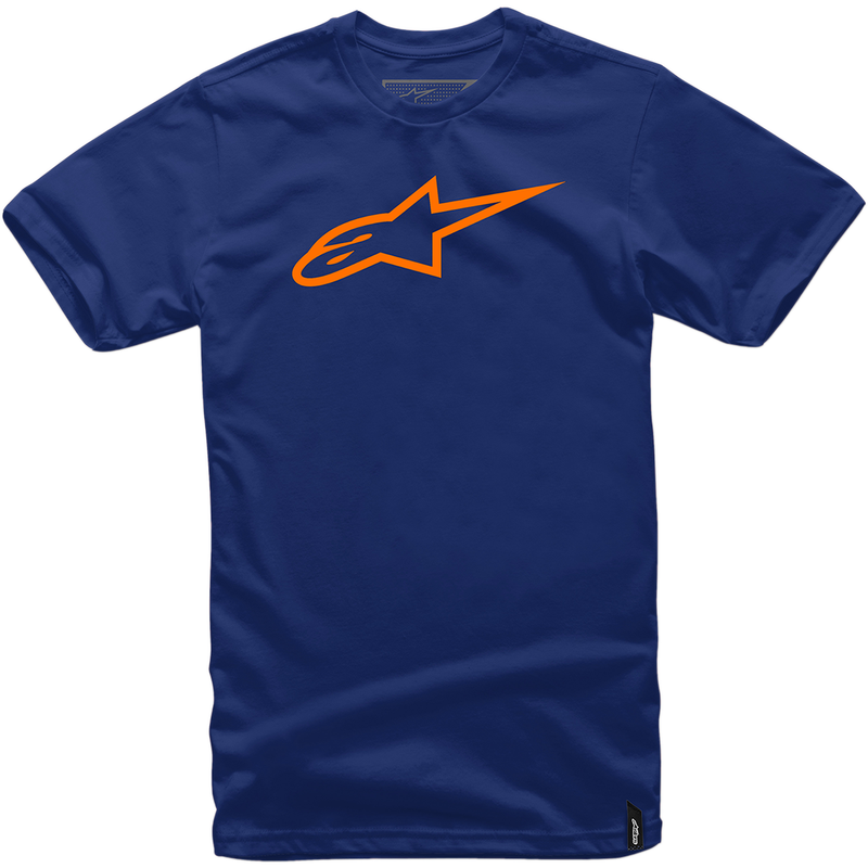 Camiseta ALPINESTARS Ageless - Azul marino/naranja - 2XL 10327203070322X