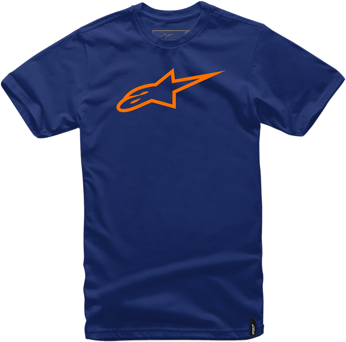 ALPINESTARS Ageless T-Shirt - Navy/Orange - 2XL 10327203070322X