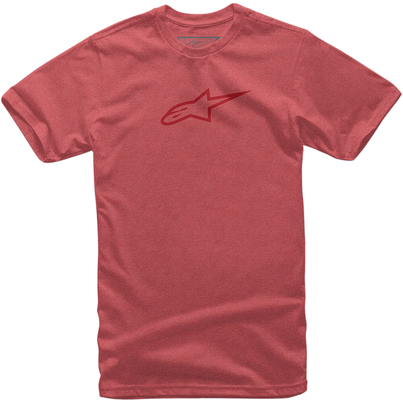 Camiseta ALPINESTARS Ageless II - Rojo jaspeado/rojo - 2XL 10377202230132X