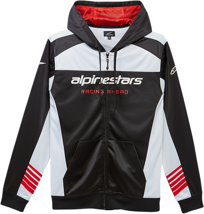 ALPINESTARS Sessions II Hoodie - Black/White - Large 1230531001020L