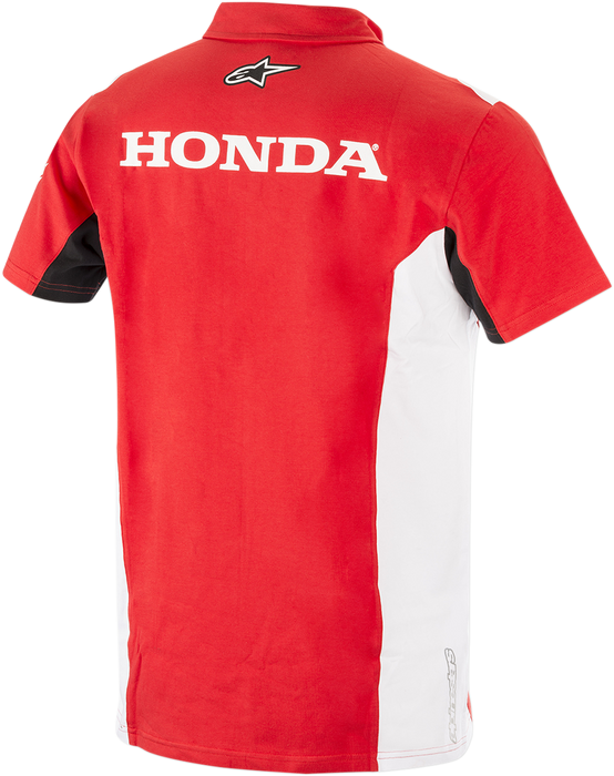 ALPINESTARS Honda Polo Shirt - Red - Large 1H184160030L