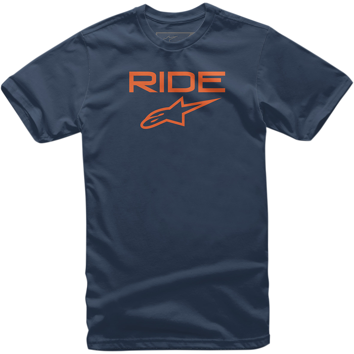 Camiseta ALPINESTARS Ride 2.0 - Azul marino/naranja - XL 1038720007032XL