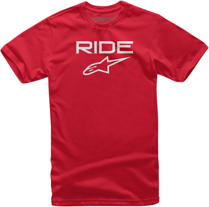 ALPINESTARS Ride 2.0 T-Shirt - Red/White - Medium 1038720003020M