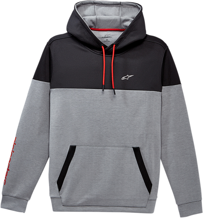 ALPINESTARS Focus Pullover Hoodie - Heather Gray - Large 1230512001026L