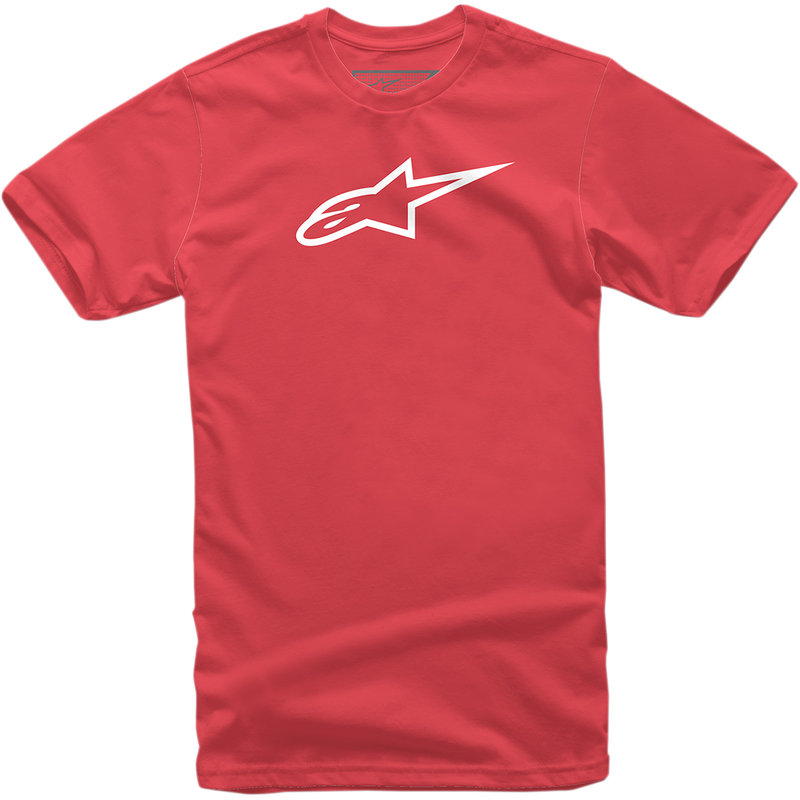 Camiseta ALPINESTARS Ageless - Rojo/Blanco - Talla mediana 1032720303020M
