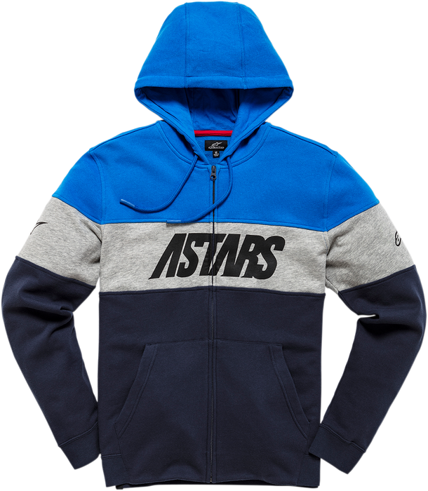 ALPINESTARS Grupo Zip Hoodie - Blue/Navy - XL 1210533007270XL