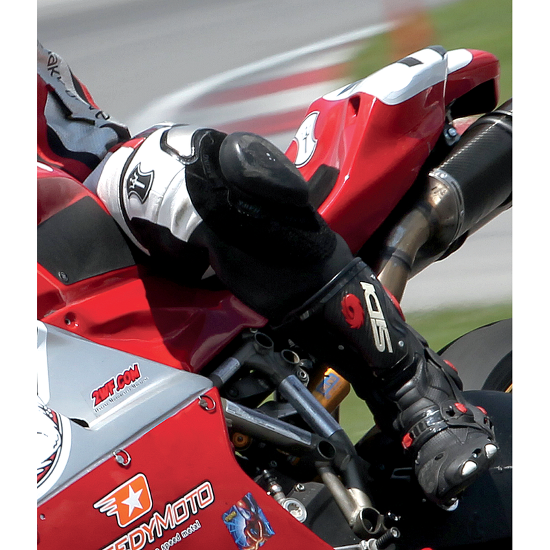 Deslizadores de rodilla CHICKEN HAWK RACING - Negro KS09-BLK-H