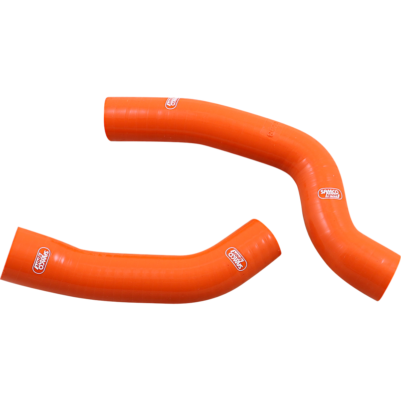 SAMCO SPORT Radiator Hose Kit - Orange - '20-'23 KTM 890 Duke R - (KTM-122-ORG)