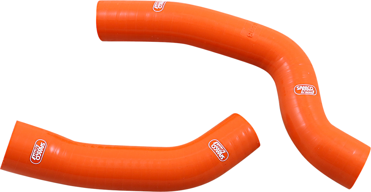 SAMCO SPORT Radiator Hose Kit - Orange - '20-'23 KTM 890 Duke R - (KTM-122-ORG)