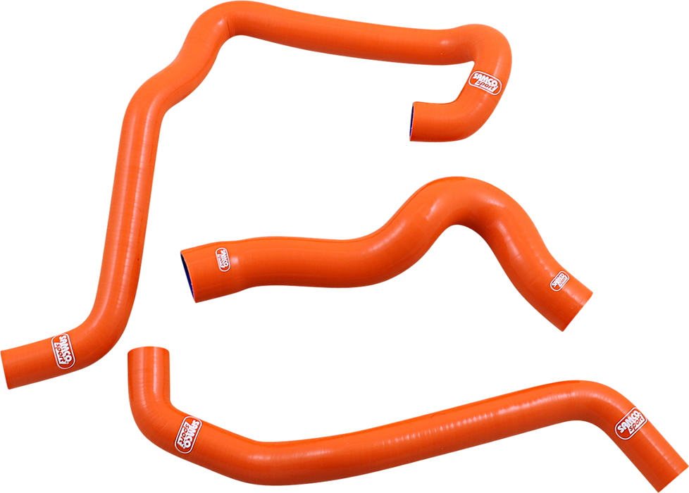 SAMCO SPORT Radiator Hose Kit - Orange -'22-'23 KTM 1290 Duke R/EVO - (KTM-123-ORG)