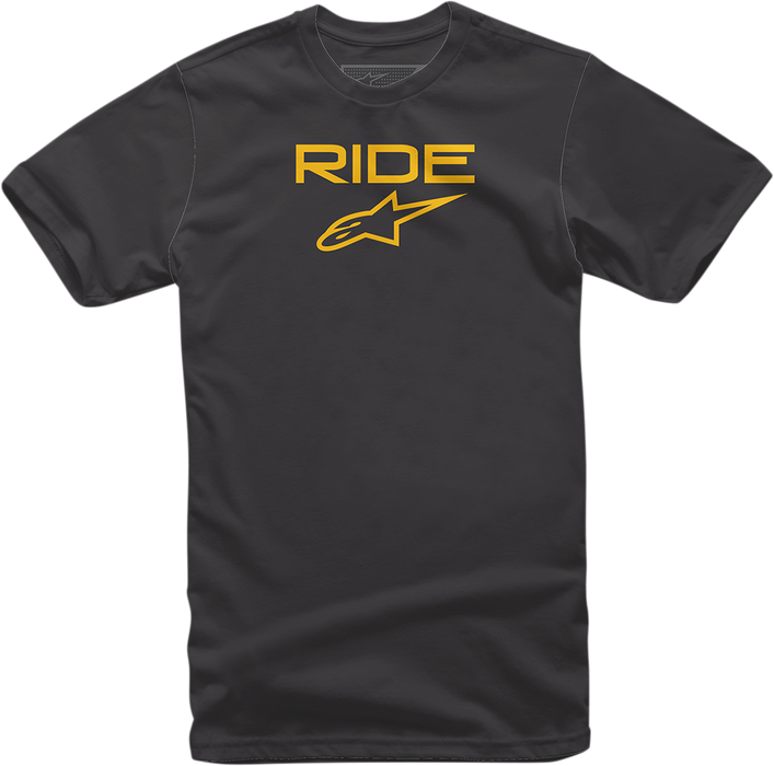 ALPINESTARS Ride 2.0 T-Shirt - Black/Yellow - Medium 1038720001050M