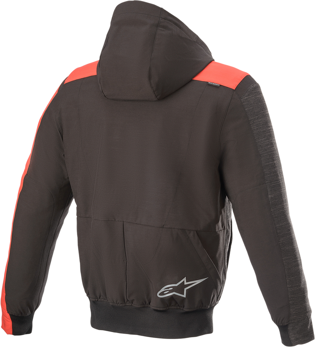 ALPINESTARS Rhod Windstopper Hoodie - Black/Gray/Red - Medium 4200420-1123-M