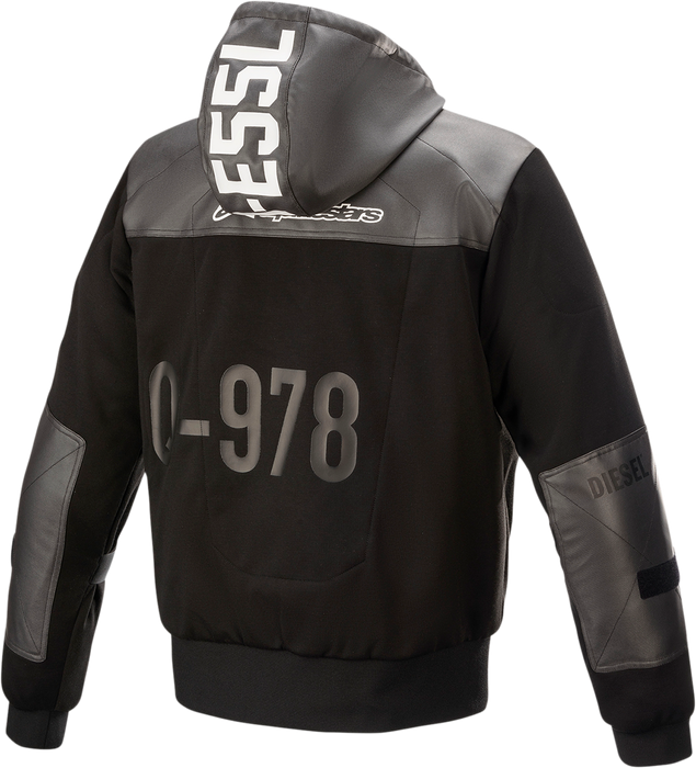 ALPINESTARS Shotaro Hoodie - Black - 3XL 4207421-10-3X