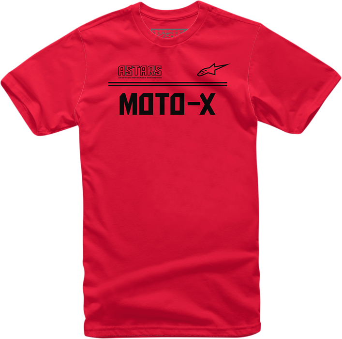 ALPINESTARS Moto X T-Shirt - Red/Black - Medium 1213720243010M