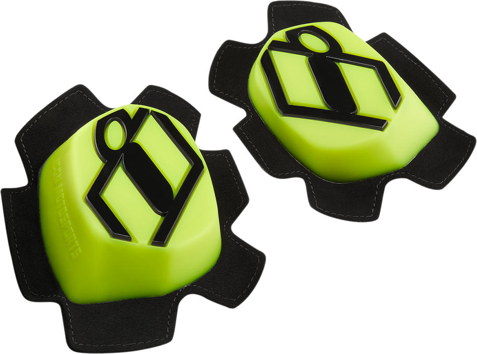 ICON Cloverleaf 2 Knee Pucks - Hi-Vis