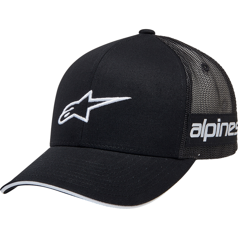 Gorra ALPINESTARS Back Straight - Negra - Talla única 1212813401010OS