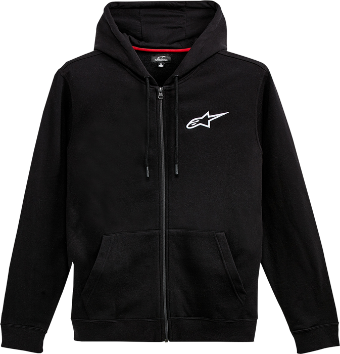 ALPINESTARS Ageless Zip Hoodie - Black/White - XL 1212536001020XL