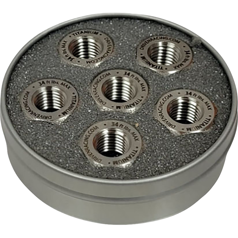 DRIVEN RACING Sprocket Nuts - Titanium DSN-TN