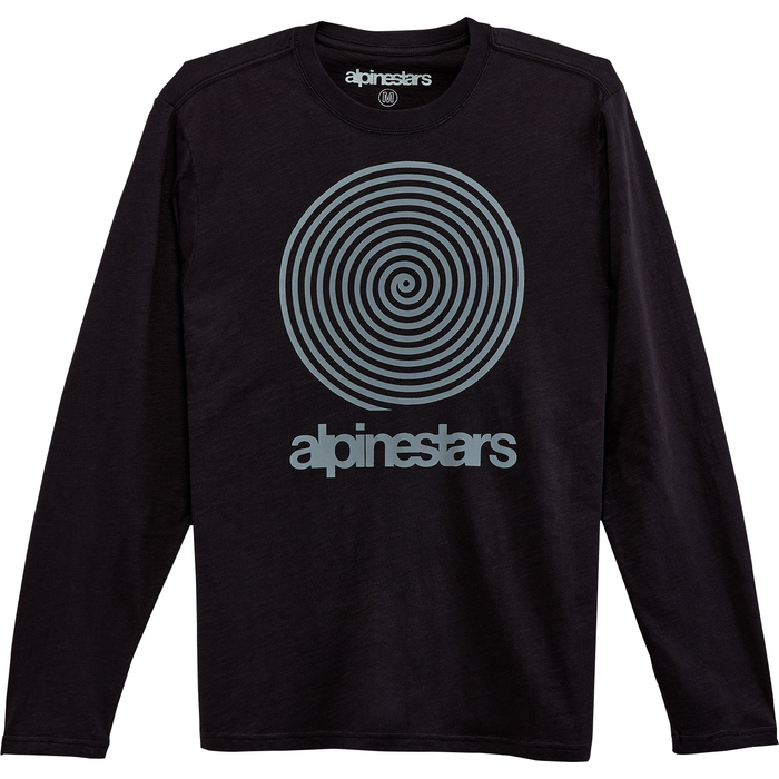 ALPINESTARS Spiral Long-Sleeve T-Shirt - Black - Large 1232-71020-10-L